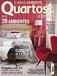 Livro 26 Ideias de Espaços Funcionais e Bem Aproveitados : Casa & Ambiente - Quartos & Closets Edição 44