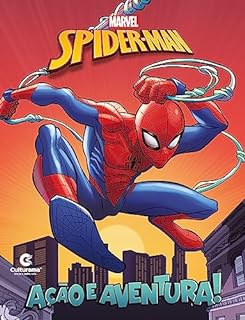 Livro Ação e Aventura Homem-Aranha