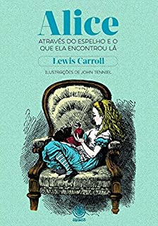 Livro Alice através do espelho e o que ela encontrou lá