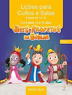 Livro APOSTILA PARA CULTOS E SALAS - REIS E PROFETAS DA BÍBLIA - VOLUME 1