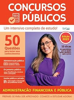 Apostilas Concursos Públicos Ed. 03 - Administração Financeira e Pública 2023