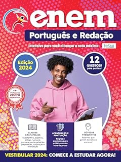 Livro Apostilas Enem Ed. 01 - Português e Redação: Edição atualizada 2024