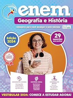 Apostilas Enem Ed. 03 - Geografia e História: Edição atualizada 2024