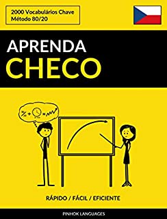 Livro Aprenda Checo - Rápido / Fácil / Eficiente: 2000 Vocabulários Chave