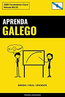 Livro Aprenda Galego - Rápido / Fácil / Eficiente: 2000 Vocabulários Chave