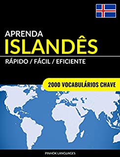 Livro Aprenda Islandês - Rápido / Fácil / Eficiente: 2000 Vocabulários Chave