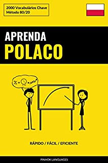 Livro Aprenda Polaco - Rápido / Fácil / Eficiente: 2000 Vocabulários Chave