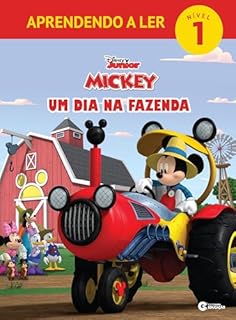 Livro Aprendendo a ler - Nível 1- Mickey - Um dia na fazenda