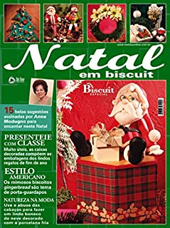 Livro Arte em Biscuit Especial Edição 2: 15 Sugestões assinadas por Anna Modugno para o Natal.