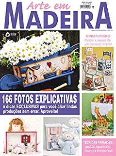 Livro Arte em Madeira Edição 46: MINIATURISMO, passo a passo de um cenário infantil.