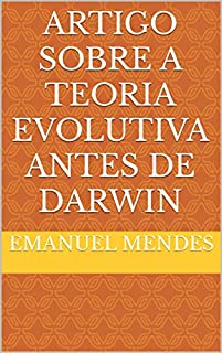 Livro Artigo sobre a teoria evolutiva antes de Darwin