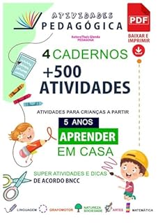 Livro Atividades Infantil 5 para Imprimir (5 anos): Atividades Pedagógica Infantil 5 em PDF (Atividades da Educação Infantil)