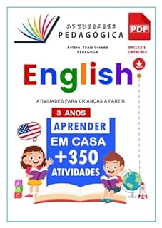 Livro Atividades de Inglês Infantil para Imprimir (3 a 6 anos): Atividades de Inglês Infantil em PDF