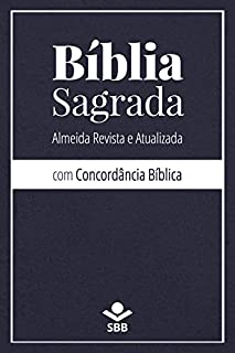 Livro Bíblia Sagrada com Concordância Bíblica: Almeida Revista e Atualizada