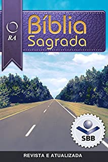 Livro Bíblia Sagrada RA - Almeida Revista e Atualizada: Com notas, referências cruzadas e palavras de Jesus em vermelho.