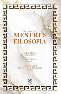 Livro Biblioteca Mestres da Filosofia - Box com 3 Livros