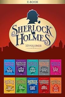 Livro Box Sherlock Holmes com 10 livros