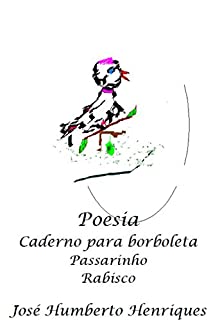 Livro Caderno para Borboleta Passarinho Rabisco