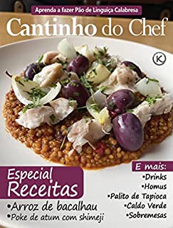 Livro Cantinho do Chef Ed. 35 - RECEITAS