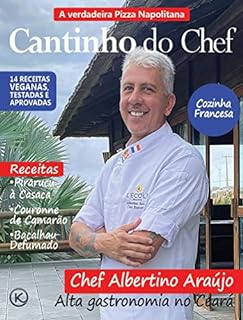 Livro Cantinho do Chef Ed. 38 - Chef Albertino Araújo