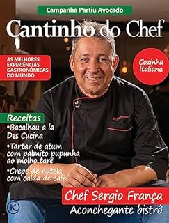 Livro Cantinho do Chef Ed. 40 - Chef Sergio França