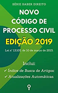 Livro Código de Processo Penal - Edição 2019: Inclui Busca de Artigos diretamente no Índice e Atualizações Automáticas. (Saber Direito) (English Edition)