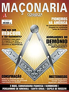 Livro Conheça mais sobre as origens e os fatos que envolvem a ordem e encontre as respostas.: Revista Conhecer Fantástico (Maçonaria) Edição 52