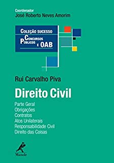 Livro Direito civil parte geral: obrigações, contratos, atos unilaterais, responsabilidade civil, direito das coisas