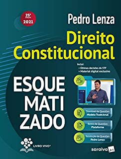 Livro Direito Constitucional Esquematizado - 25ª Edição 2021