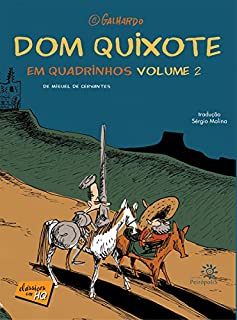 Livro Dom Quixote em quadrinhos - volume 2 (Clássicos em HQ)