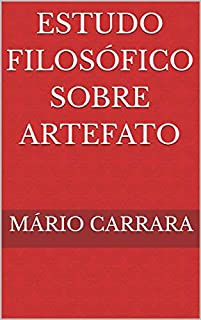 Livro Estudo Filosófico Sobre Artefato