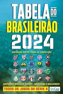 Livro Guia Tabela do Brasileirão 2024