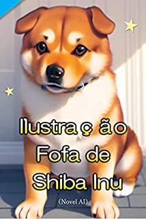 Livro Ilustração Fofa de Shiba Inu (Novel AI)