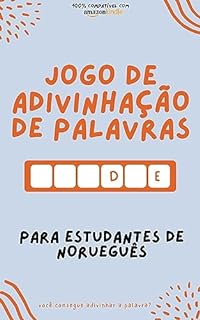 Livro Jogo de adivinhação de palavras para estudantes de norueguês: Aprenda brincando! Aprenda novas palavras e divirta-se | Compatível com todas as versões ... (Aprenda norueguês rapidamente Livro 3)