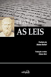 Livro As Leis (ou Da Legislação): Incluindo Epinomis – com prefácio de Dalmo Dallari