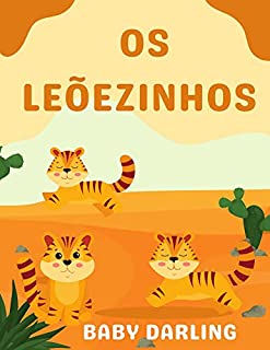 Livro Os leõezinhos: Portuguese book for kids