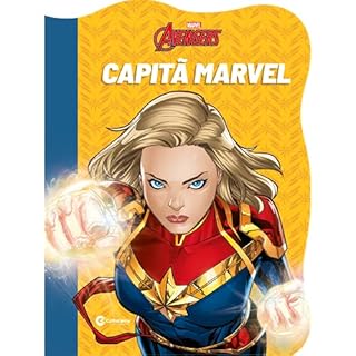 Livro Livro recortado Capitã Marvel