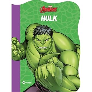 Livro Livro recortado Hulk