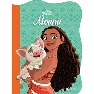 Livro Livro recortado Moana