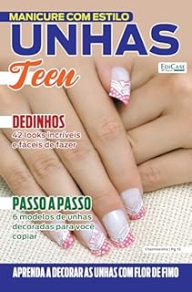 Livro Manicure Com Estilo Ed. 56 - Unhas Teen