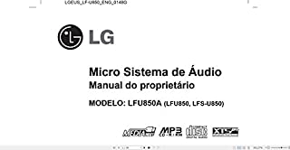 Livro Manual Em Português do Micro System LG Lf-u850a