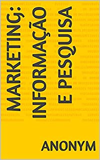 Livro Marketing: Informação e Pesquisa