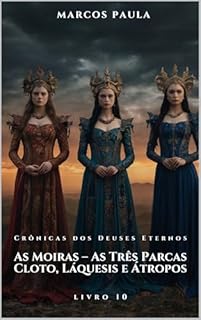 Livro As Moiras – As Três Parcas Cloto, Láquesis e Átropos: Crônicas dos Deuses Eternos