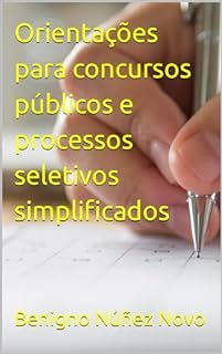 Livro Orientações para concursos públicos e processos seletivos simplificados