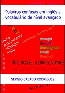 Livro Palavras confusas em inglês e vocabulário de nível avançado