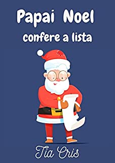 Livro Papai Noel confere a lista