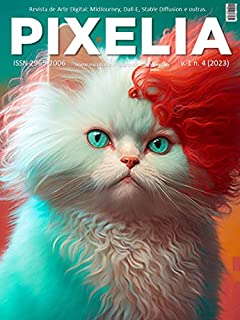 Livro PIXELIA v. 1 n. 4 (2023): Revista de arte digital: MidJourney, Dall-E, Stable Diffusion, Blue Willow e outras. (PIXELIA - AI Art Magazine)