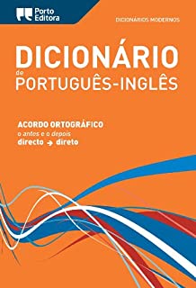 Livro Porto Editora Moderno Portuguese-English Dictionary / Dicionário Moderno de Português-Inglês Porto Editora