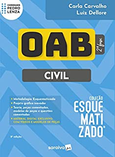 Livro Prática Civil Esquematizado - Oab 2ª Fase - 2ª edição 2023