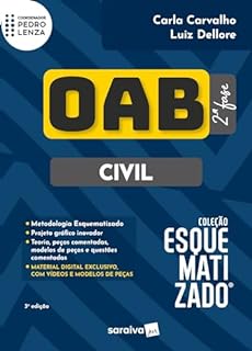 Prática Civil Esquematizado Oab 2ª Fase - Prática Civil - 3ª edição 2024